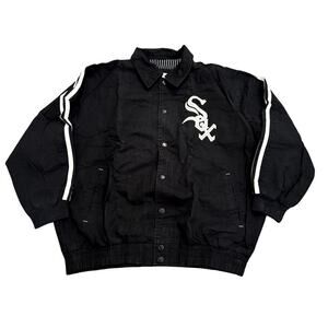 MLB Genuine Merchandise Vintage Chicago White Sox Jacket in Black, Size XL​​​